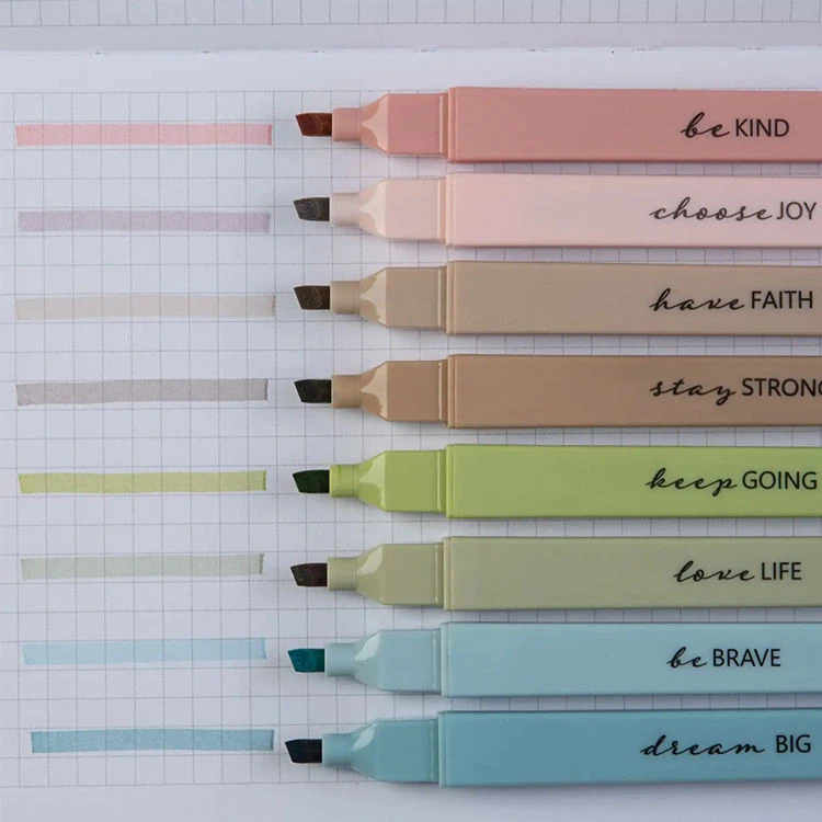 6 8 12 Highlighters kynät