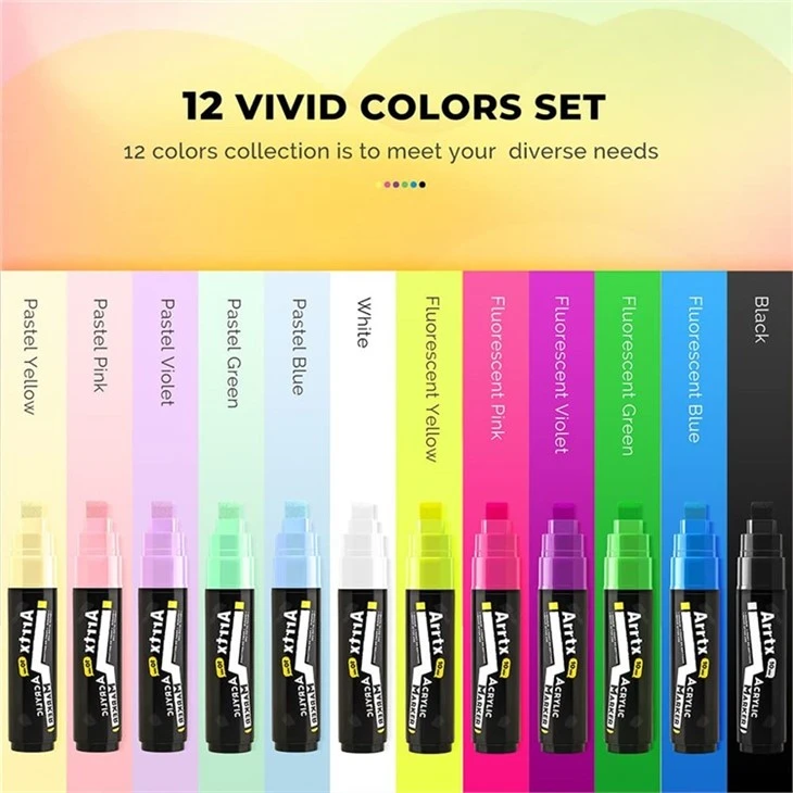 Art 30 Colors Acrylic Paint Pens For Rock Painting